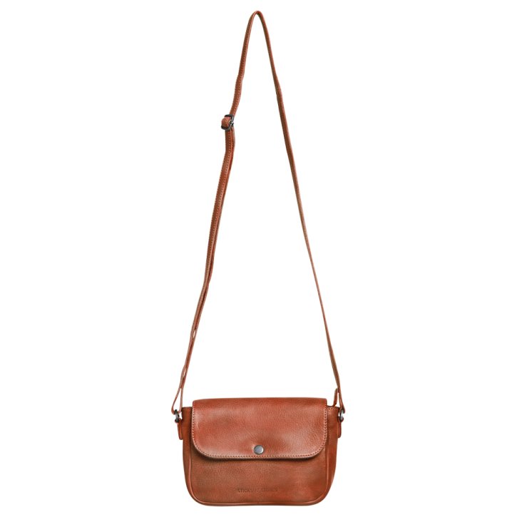 STICKS & STONES Chili Bag - cognac